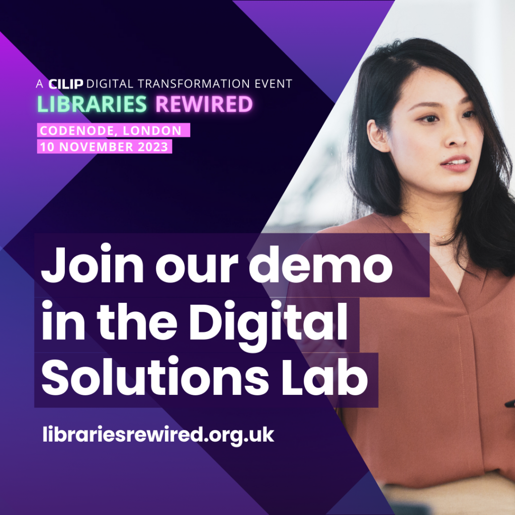 Innovative Travels to London for the Libraries Rewired Conference