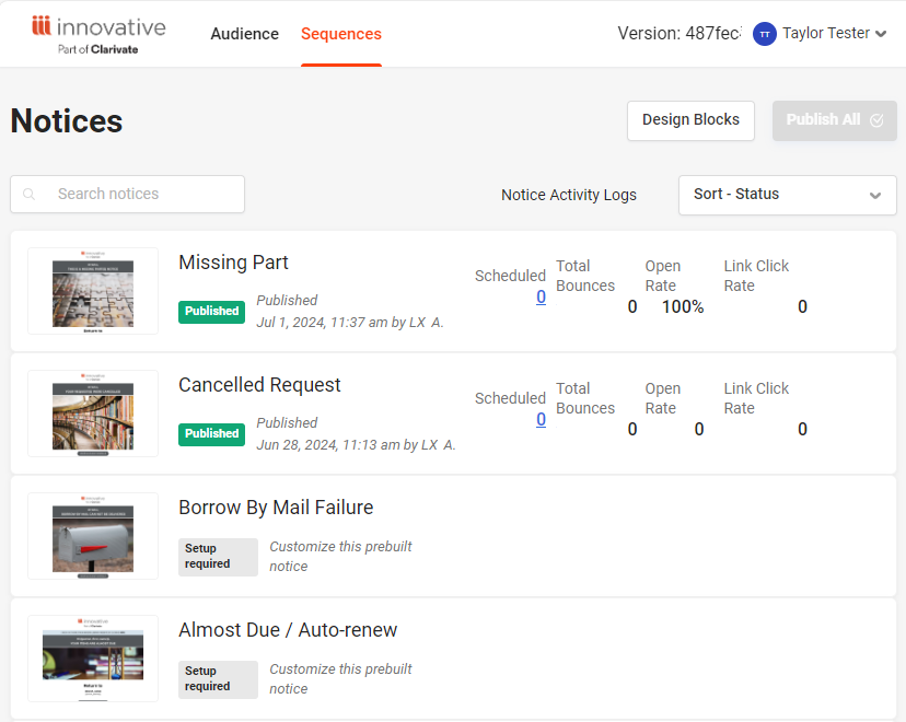 Innovative delivers patron email notices for consortia through LX Starter